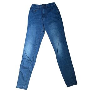 WeWoreWhat Classic Blue Women's Skinny Jeans | Straight Pants| We Wore What | 27